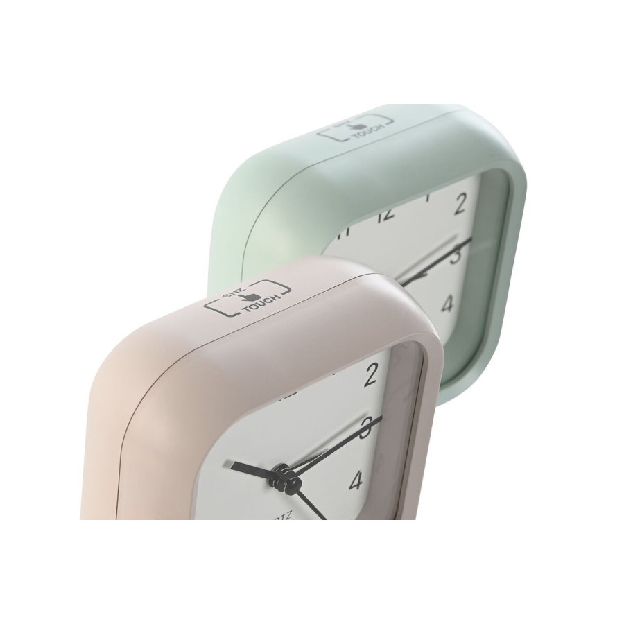 Namizna ura Home ESPRIT Pink Mint (2 enheder) #9