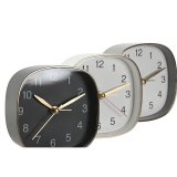 Namizna ura Home ESPRIT Hvid Sort Gr Gylden Moderne (3 enheder) #5