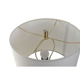 Bordlampe Home ESPRIT Hvid Gylden 50 W 220 V #5