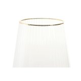 Flade champagne og cava glas Home ESPRIT Gennemsigtig Gylden Krystal 400 ml (6 enheder) #4