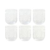 Glasst Home ESPRIT Gennemsigtig Krystal Med relief 360 ml (6 enheder) #1
