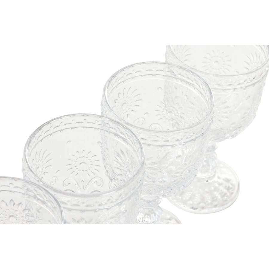 St med glas Home ESPRIT Gennemsigtig Krystal 270 ml (6 enheder) #7