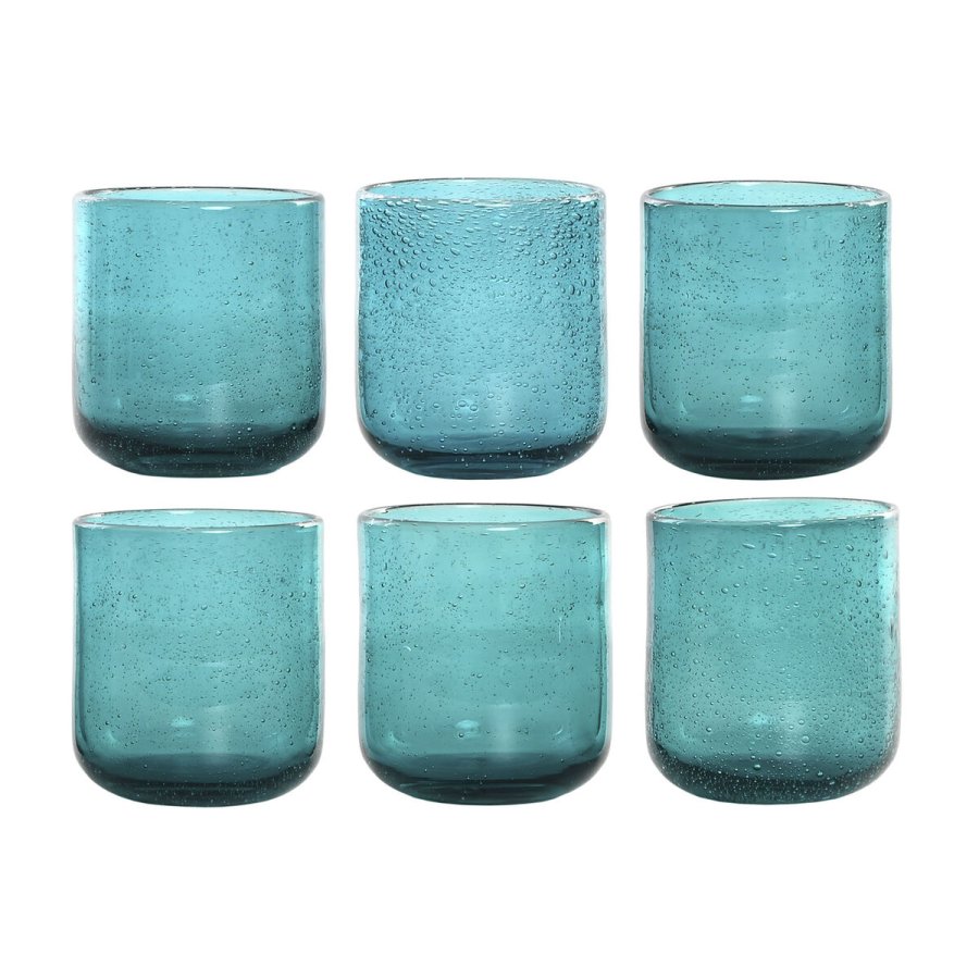 Glasst Home ESPRIT Turkisbl Krystal 320 ml (6 enheder) #1