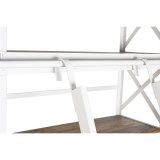 Hylder Home ESPRIT Hvid Natur Metal Mangotr� 180 x 35 x 220 cm #5