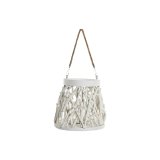 Lyseholder Home ESPRIT Hvid Tr Krystal 35 x 35 x 32 cm (2 enheder) #3