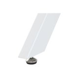 Spisebord Home ESPRIT Hvid Brun Jern Tr MDF 120 x 120 x 75 cm #5