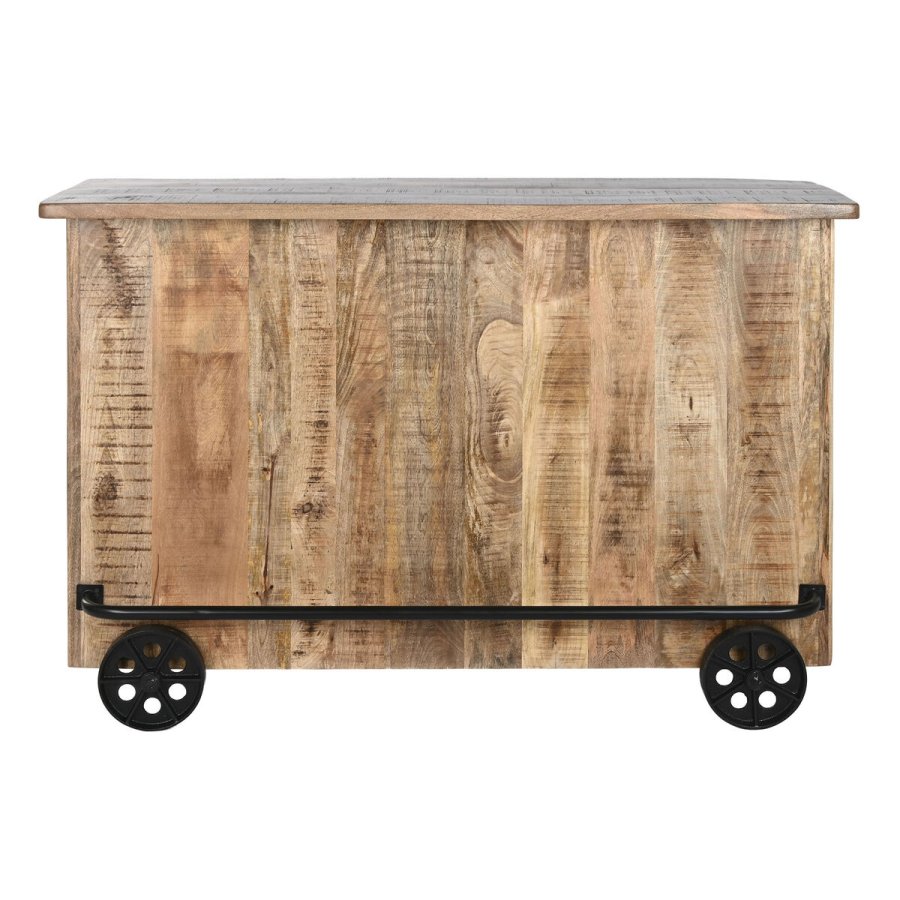 Bar-mbler Home ESPRIT Sort Natur 145 x 53 x 100 cm #4