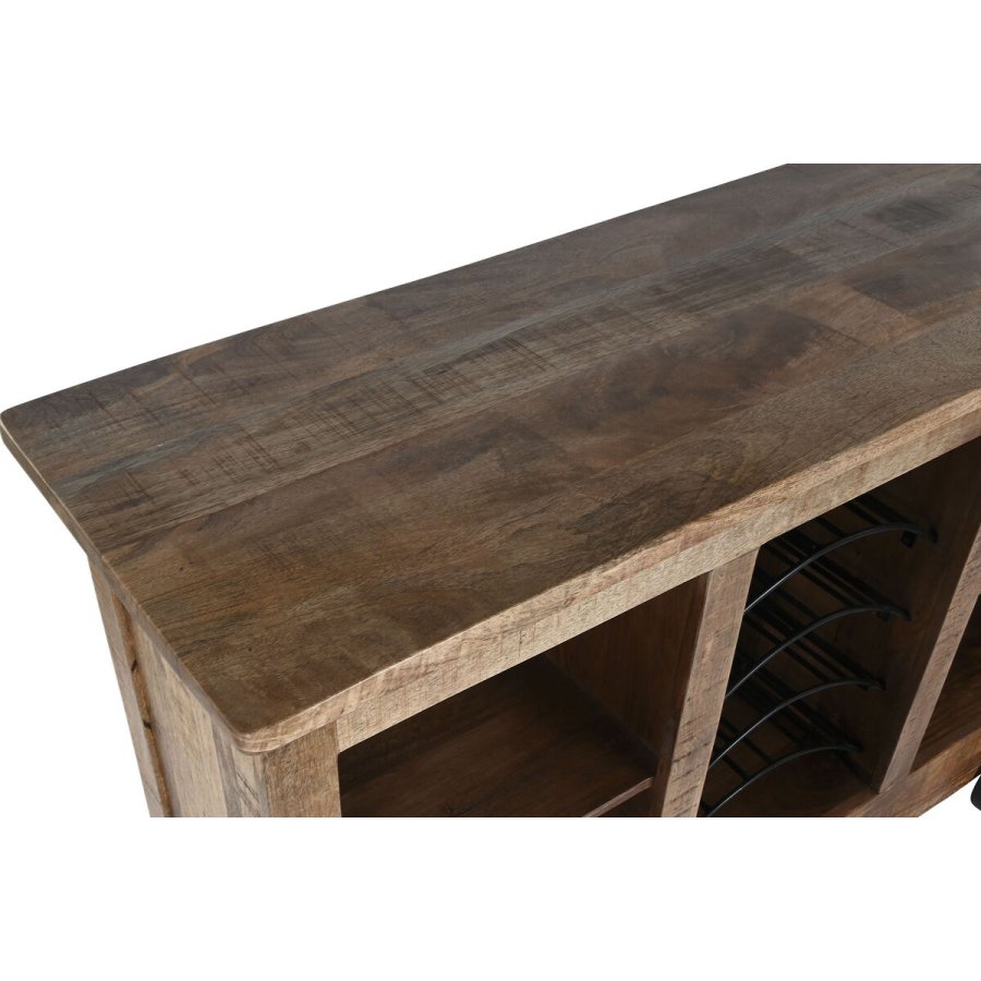 Bar-mbler Home ESPRIT Sort Natur 145 x 53 x 100 cm #7