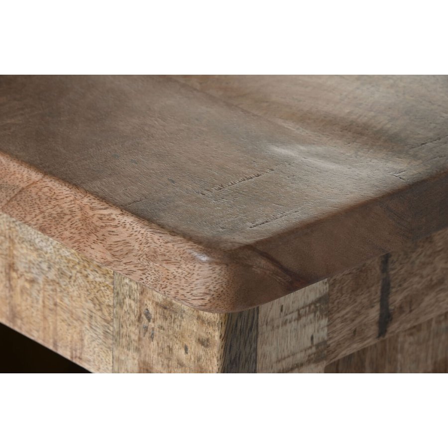 Bar-mbler Home ESPRIT Sort Natur 145 x 53 x 100 cm #10