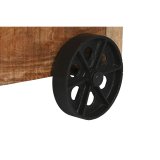 Bar-mbler Home ESPRIT Sort Natur 145 x 53 x 100 cm #19