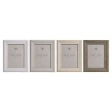 Fotoramme Home ESPRIT Beige Natur Krystal polystyren Urban (4 enheder) #1