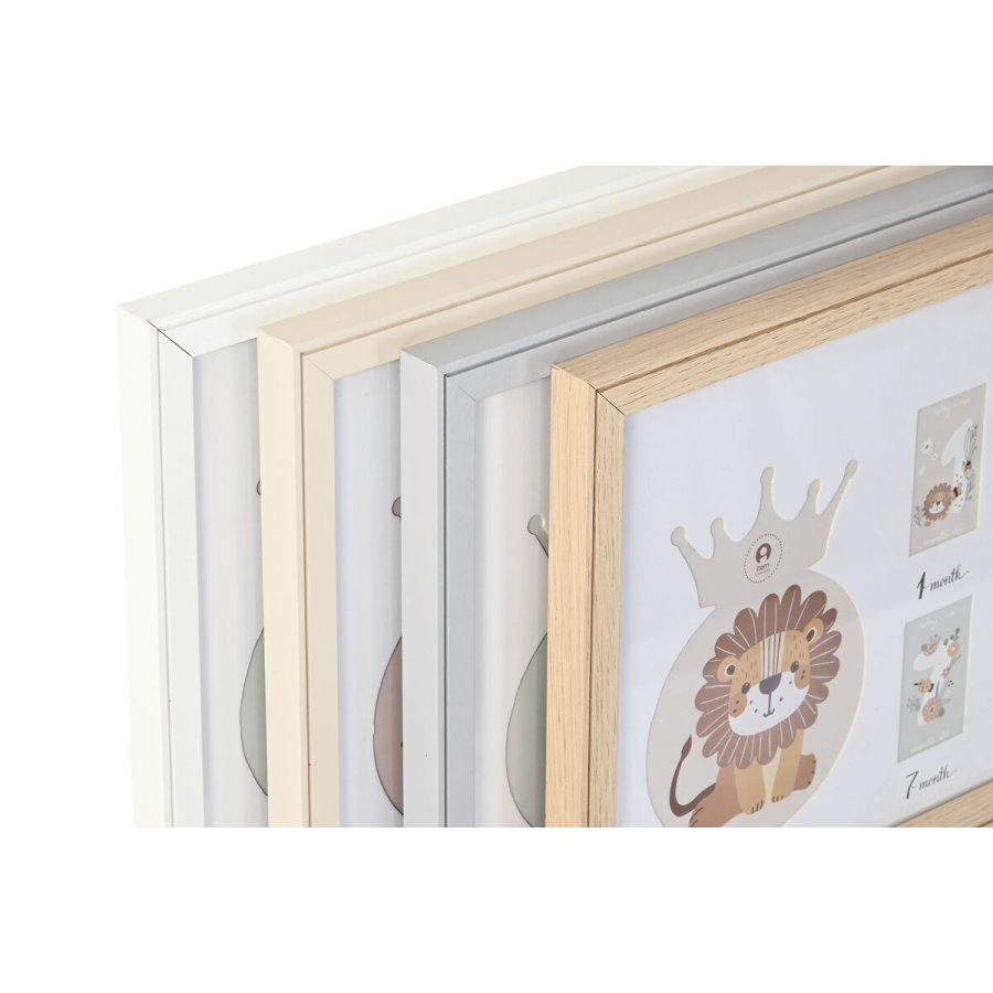 Fotoramme Home ESPRIT Krystal Tr MDF 56,5 x 2 x 27,5 cm (4 enheder) #2