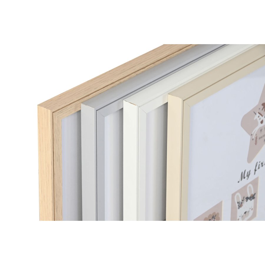 Fotoramme Home ESPRIT Krystal Tr MDF 40,5 x 2 x 49,5 cm (4 enheder) #2