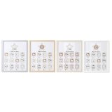 Fotoramme Home ESPRIT Krystal Tr MDF 40,5 x 2 x 49,5 cm (4 enheder) #1