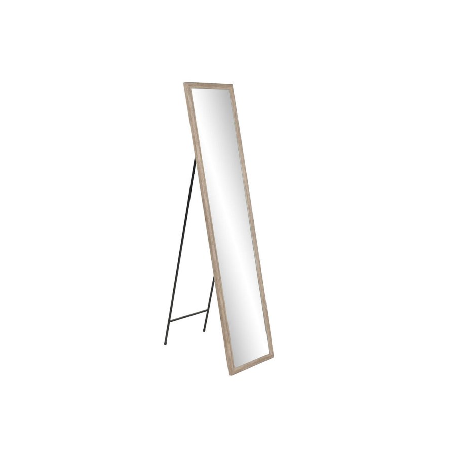 Pkldningsspejl Home ESPRIT Brun Beige Gr Krystal polystyren 35,5 x 40 x 156 cm (4 enheder) #2