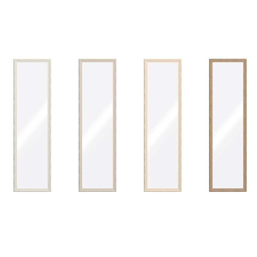 Vgspejl Home ESPRIT Brun Beige Gr Urban 35 x 2 x 132 cm (4 enheder) #1