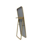Pkldningsspejl Home ESPRIT Natur Krystal Fyrretr 52 x 40 x 167 cm #5