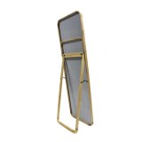 Pkldningsspejl Home ESPRIT Natur Krystal Fyrretr 52 x 40 x 167 cm #9