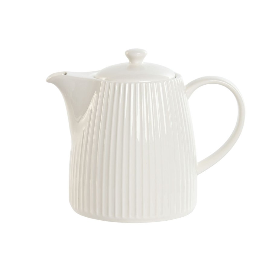 Tekande Home ESPRIT Hvid Porceln 1 L #1