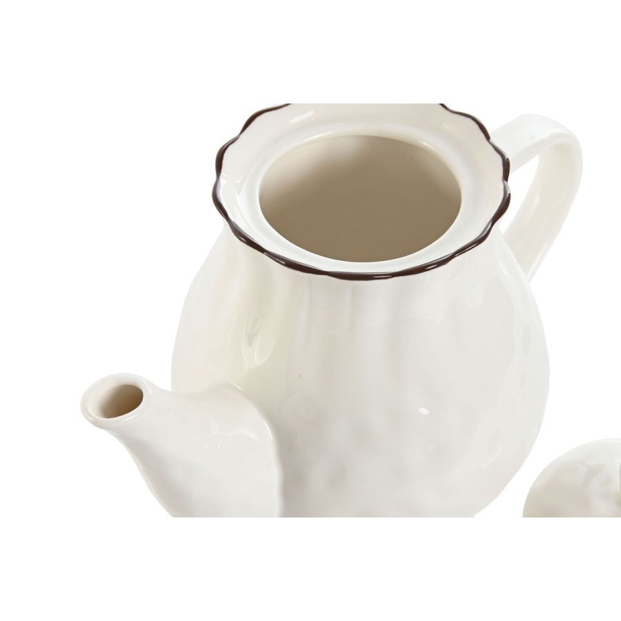 Tekande Home ESPRIT Hvid Brun Porceln 1 L #7