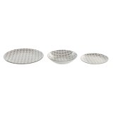 Spisestel Home ESPRIT Beige Porceln Moderne 18 Dele #13