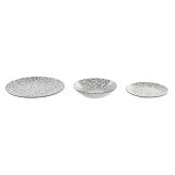 Spisestel Home ESPRIT Lysegr Porceln 18 Dele #13