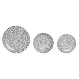 Spisestel Home ESPRIT Lysegr Porceln 18 Dele #1