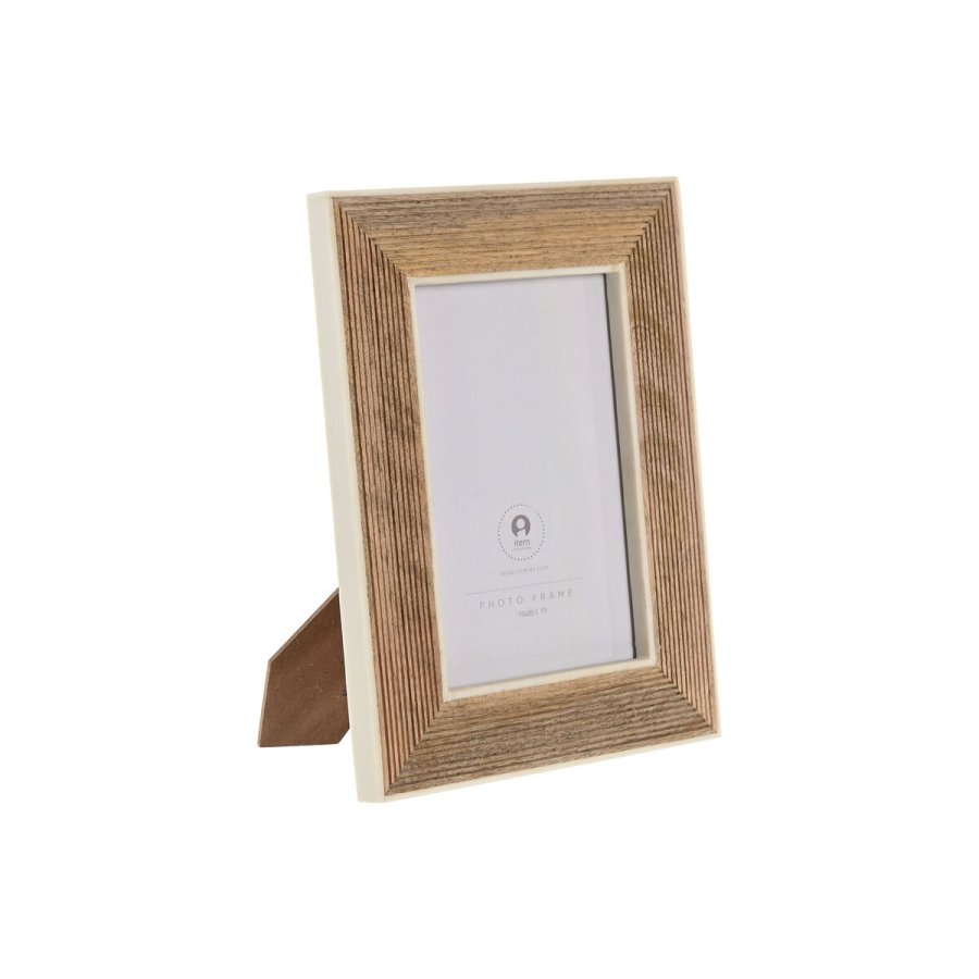 Fotoramme Home ESPRIT Hvid Natur Harpiks Mangotr Urban #1