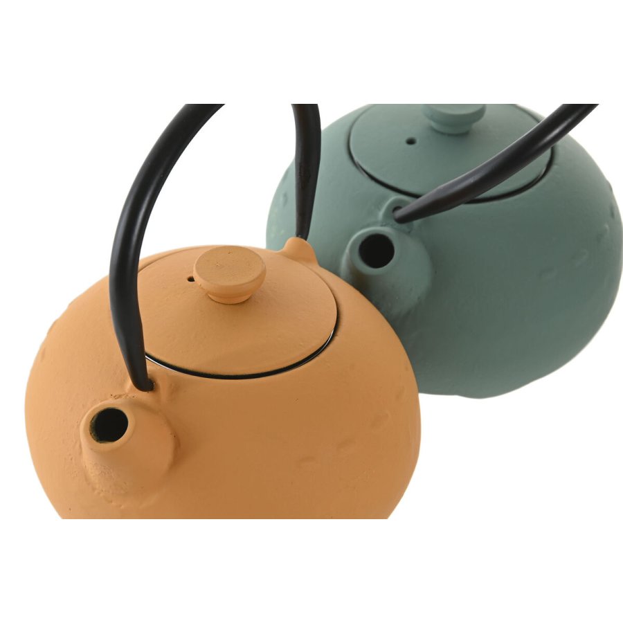 Tekande Home ESPRIT Gul Grn Rustfrit stl Jern 350 ml (2 enheder) #4