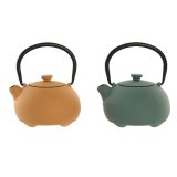Tekande Home ESPRIT Gul Grn Rustfrit stl Jern 350 ml (2 enheder) #1