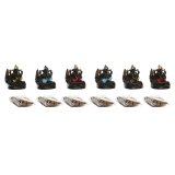 Holder Home ESPRIT Keramik Mandala Indianer mand 13 x 8 x 12,5 cm Rgelse (6 enheder) #9