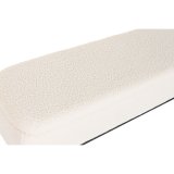 Stol Home ESPRIT Hvid Sort Polyester St�l 145 x 45 x 45 cm #3