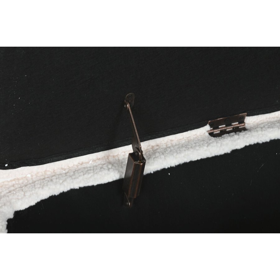 Stol Home ESPRIT Hvid Sort Polyester St�l 145 x 45 x 45 cm #5