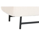 Stol Home ESPRIT Hvid Sort Polyester St�l 145 x 45 x 45 cm #6