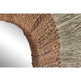 Vgspejl Home ESPRIT Brun Natur Tropisk 130 x 17 x 130 cm #9