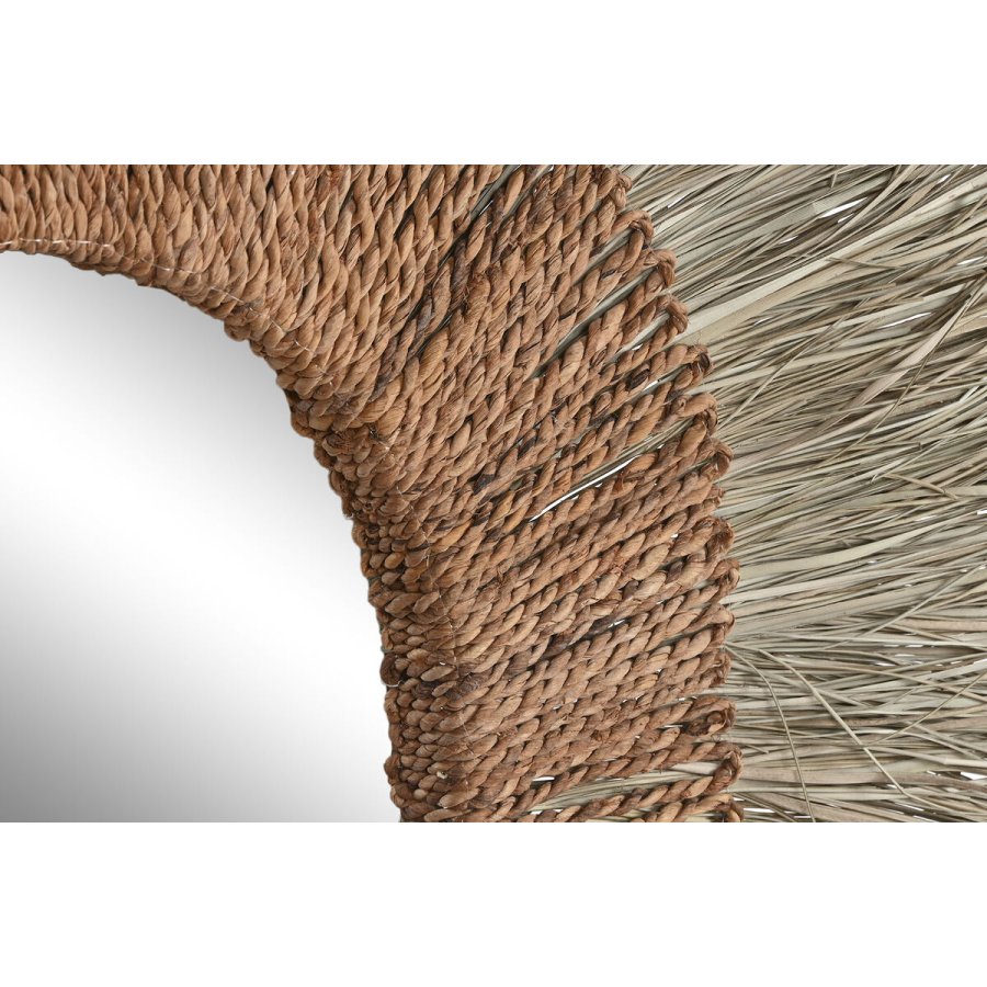 Vgspejl Home ESPRIT Brun Natur Tropisk 130 x 17 x 130 cm #9