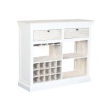 Flaskereol Home ESPRIT Hvid 120 x 40 x 98 cm #1