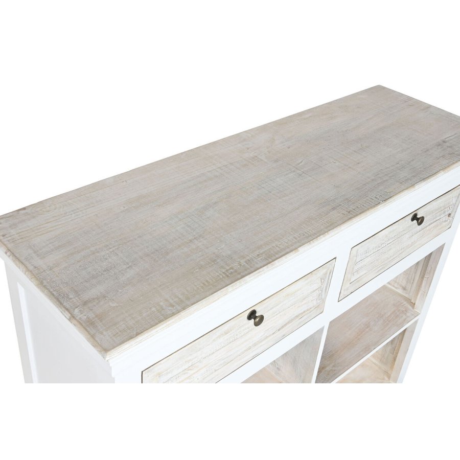 Flaskereol Home ESPRIT Hvid 120 x 40 x 98 cm #10