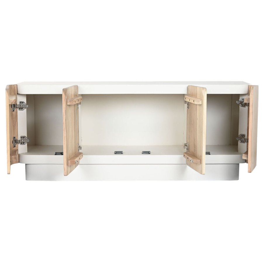 mbler Home ESPRIT Hvid Natur 140 x 40 x 55 cm #3