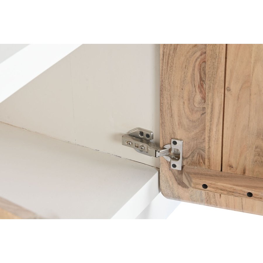 mbler Home ESPRIT Hvid Natur 140 x 40 x 55 cm #4