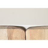 mbler Home ESPRIT Hvid Natur 140 x 40 x 55 cm #7