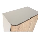 Flaskereol Home ESPRIT Hvid Natur 85 x 50 x 100 cm #19