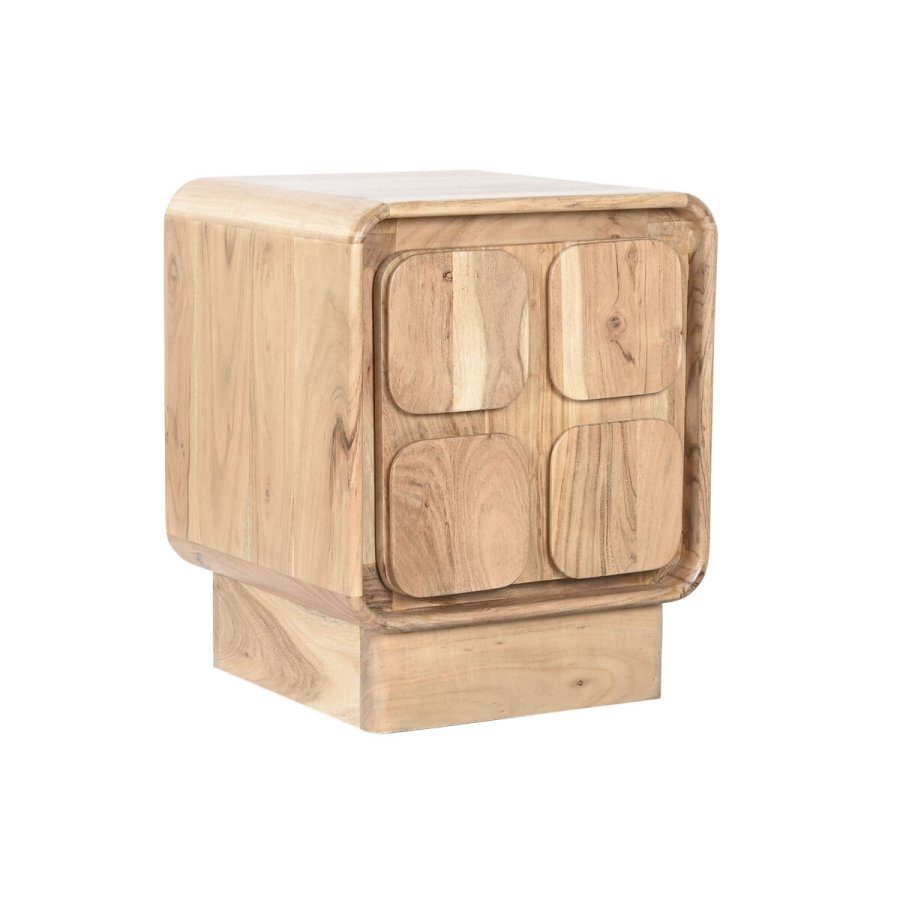 Natbord Home ESPRIT Natur 40 x 40 x 50 cm #1