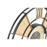 Vgur Home ESPRIT Sort Natur Metal Spanskrr 100 x 9 x 100 cm #5