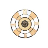 Vgur Home ESPRIT Sort Natur Metal Spanskrr 100 x 9 x 100 cm #1