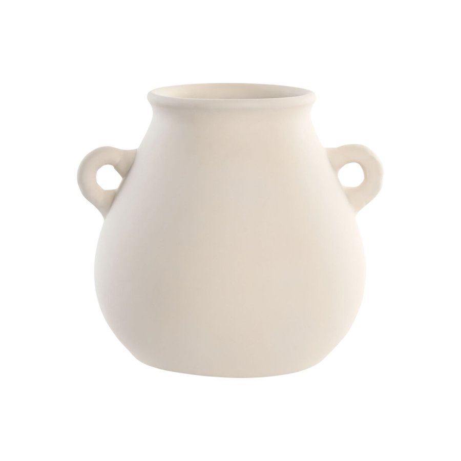 Vase Home ESPRIT Beige Terrakotta Traditionel stil 29 x 25 x 25 cm #1