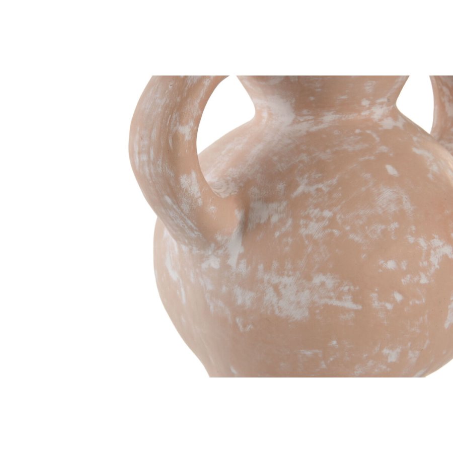 Vase Home ESPRIT Lys brun Terrakotta Traditionel stil 24 x 17 x 31 cm #2