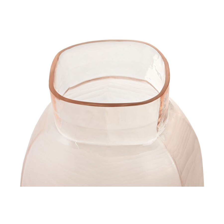Vase Home ESPRIT Pink Krystal Moderne 23 x 23 x 44 cm #3