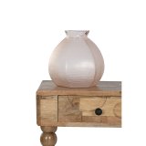 Vase Home ESPRIT Pink Krystal Moderne 28 x 28 x 27 cm #2