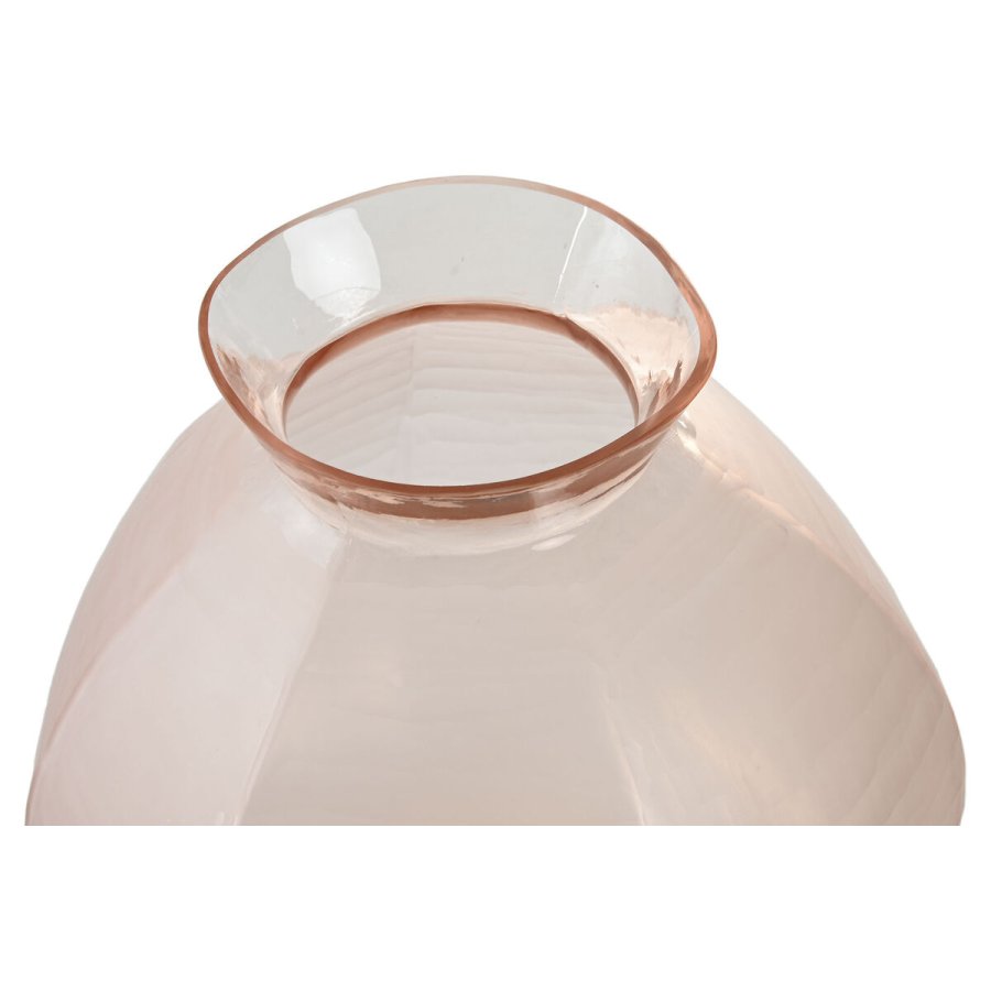 Vase Home ESPRIT Pink Krystal Moderne 28 x 28 x 27 cm #3